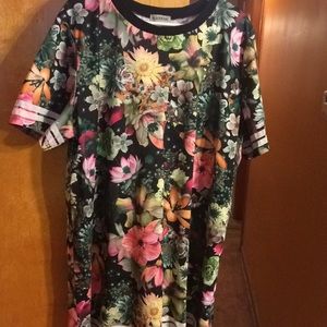 Floral jersey